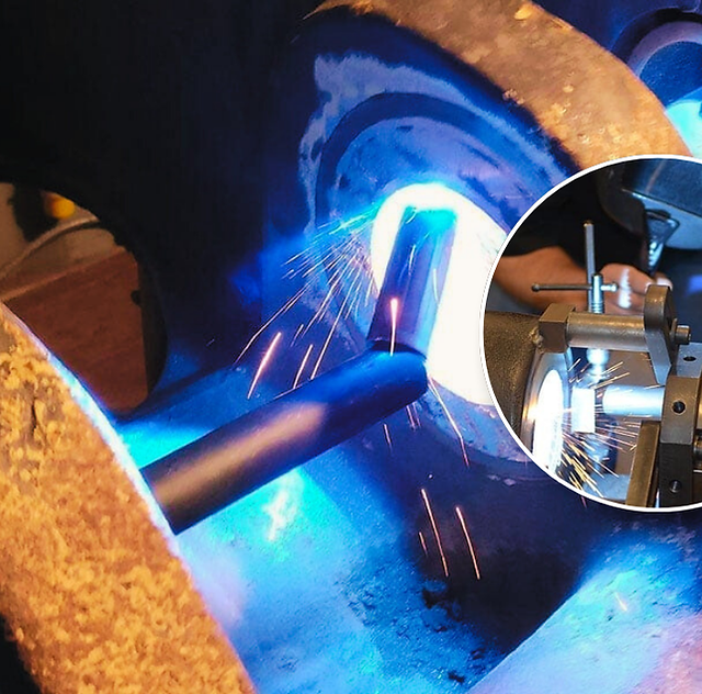 Air-arc gouging and bore repair
